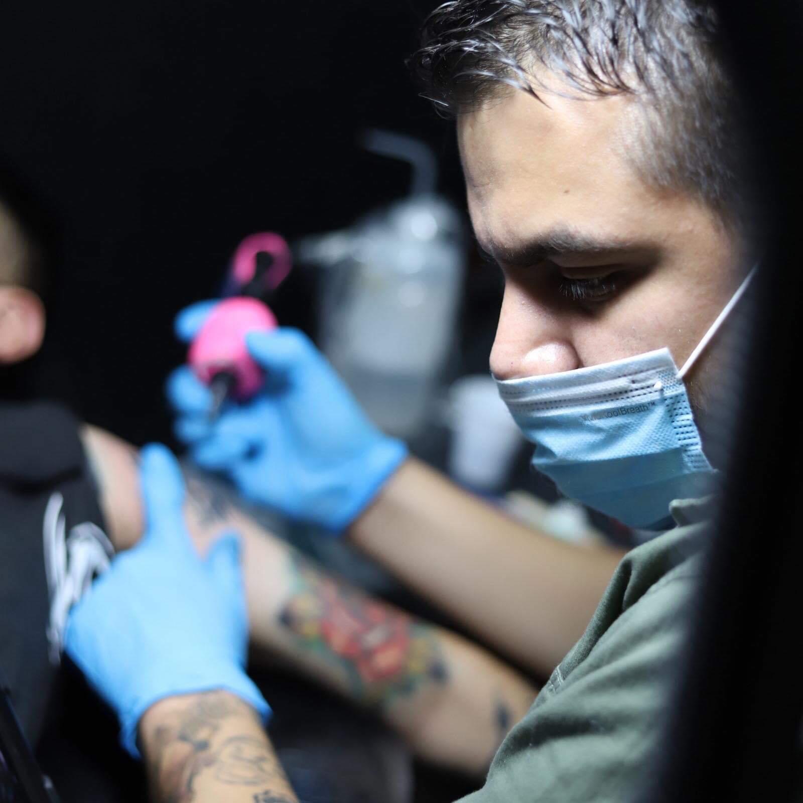 Juan Palomares, guest tattoo artist at Paragon Tattoo Studio