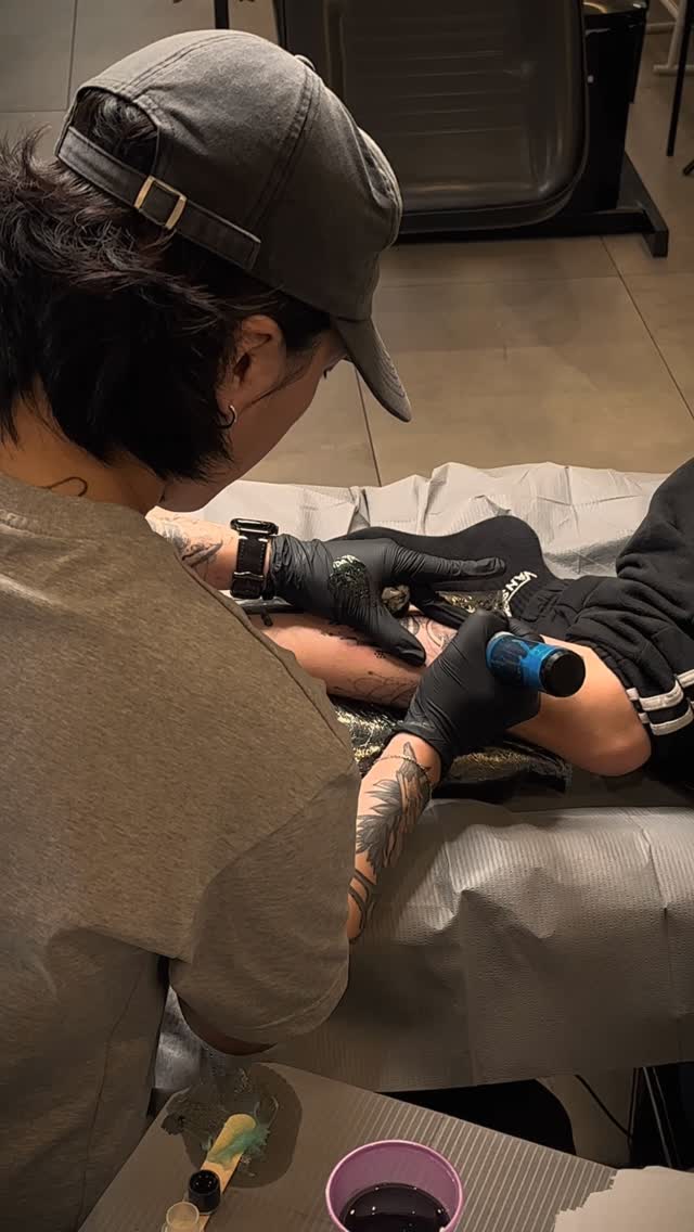 Zake, guest tattoo artist at Paragon Tattoo Studio